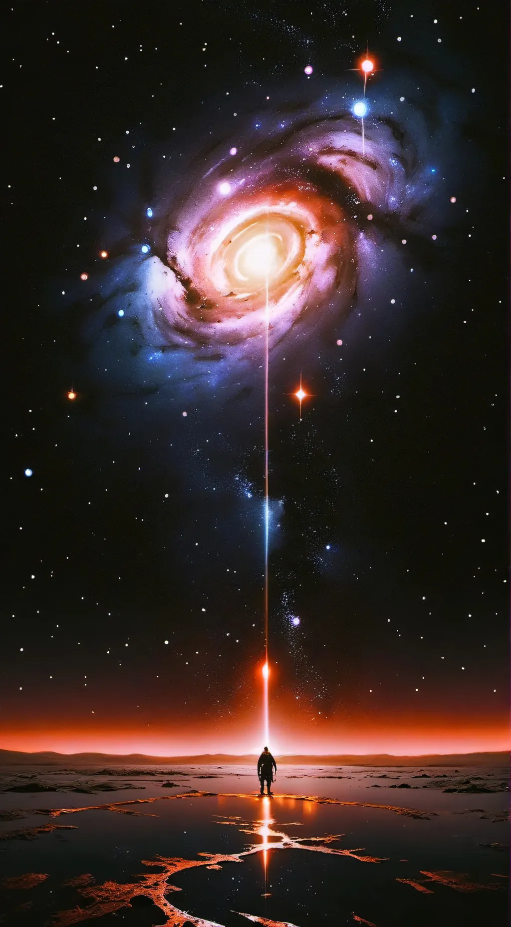 ai character: Cosmos background