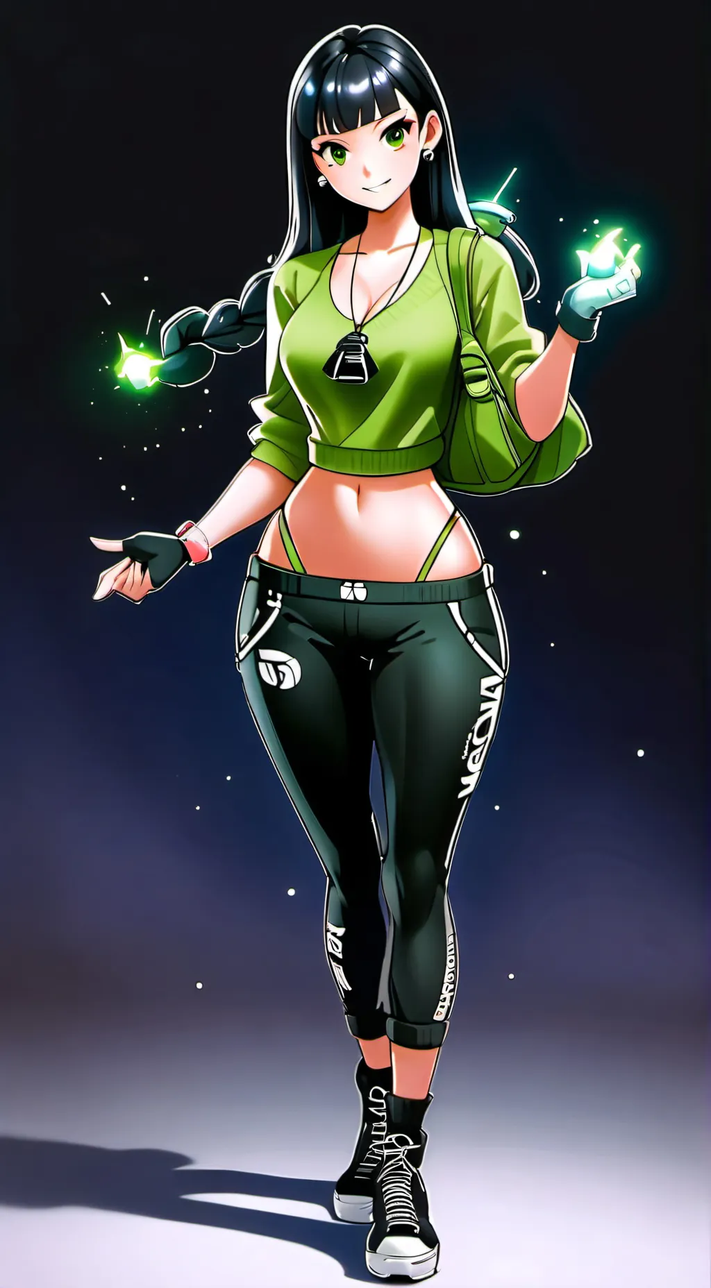 ai character: Kuki Sanban background
