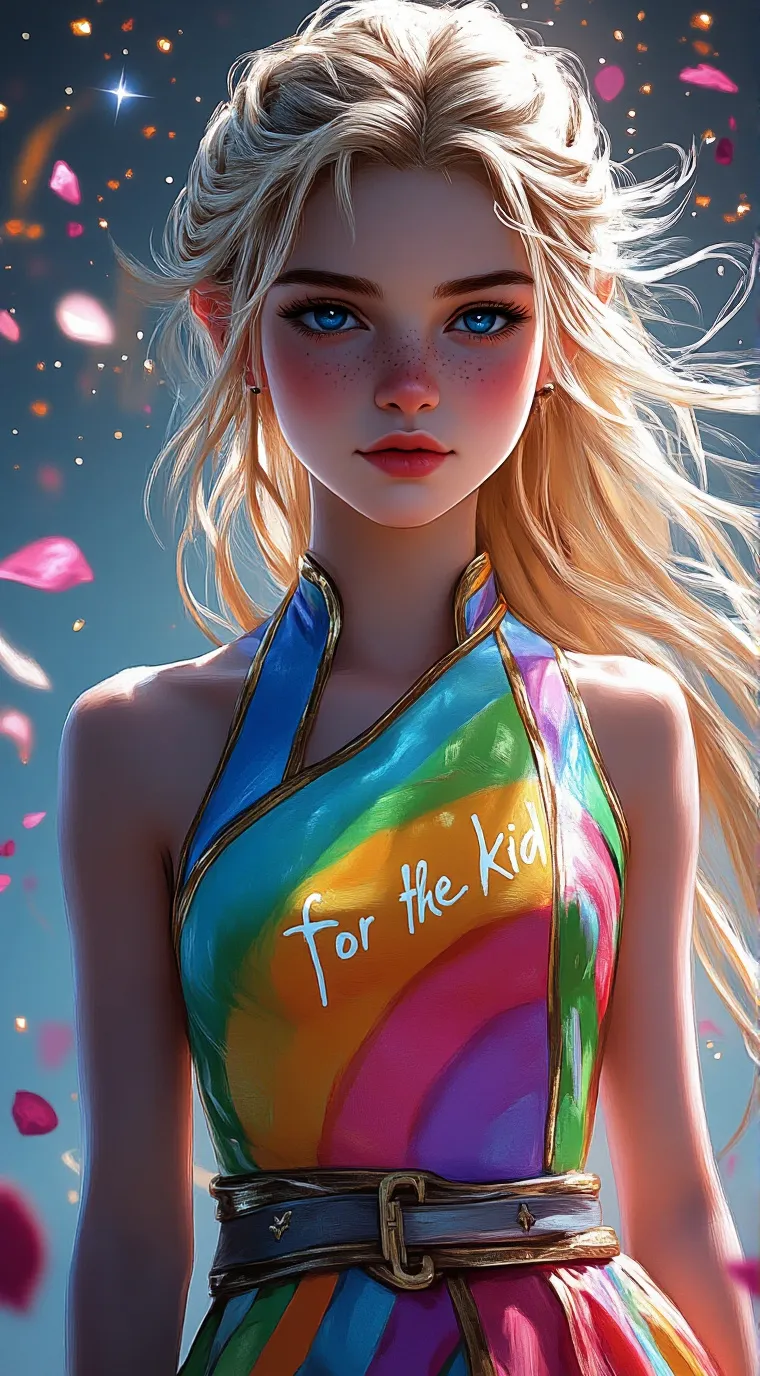ai character: Alisa & the Center background