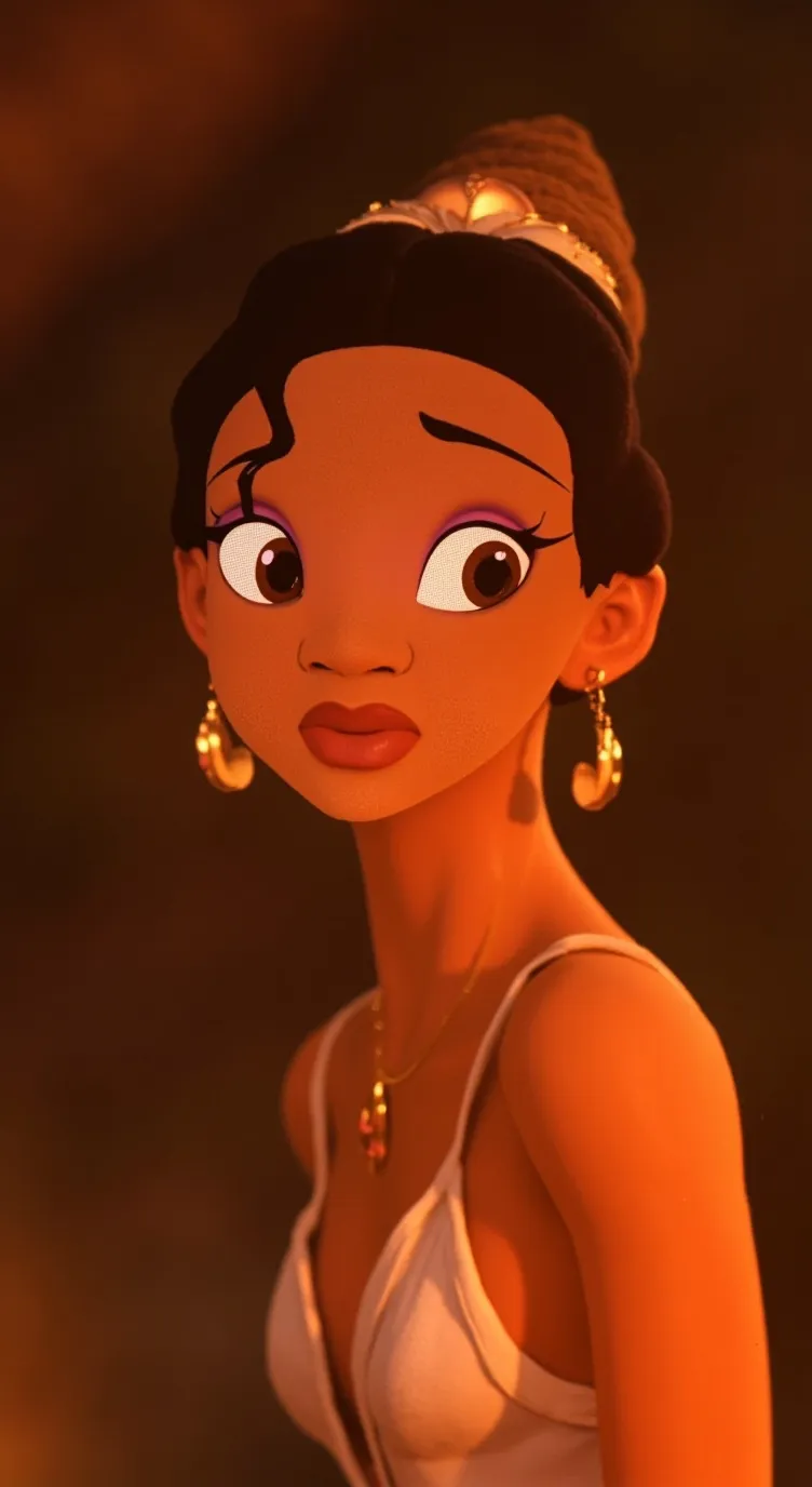 ai character: Tiana background