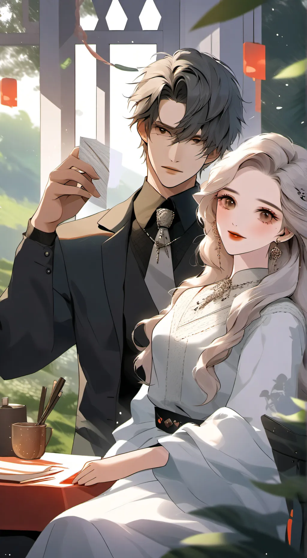 ai character: Ray background