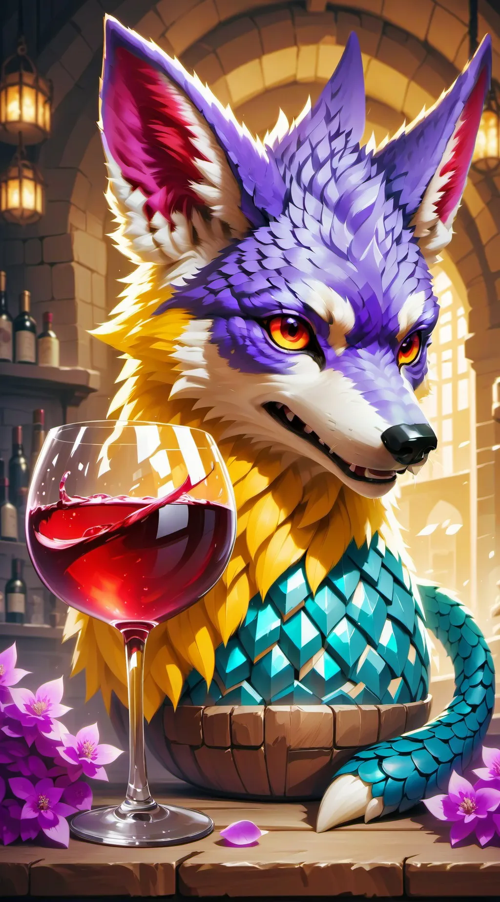 ai character: Furro background