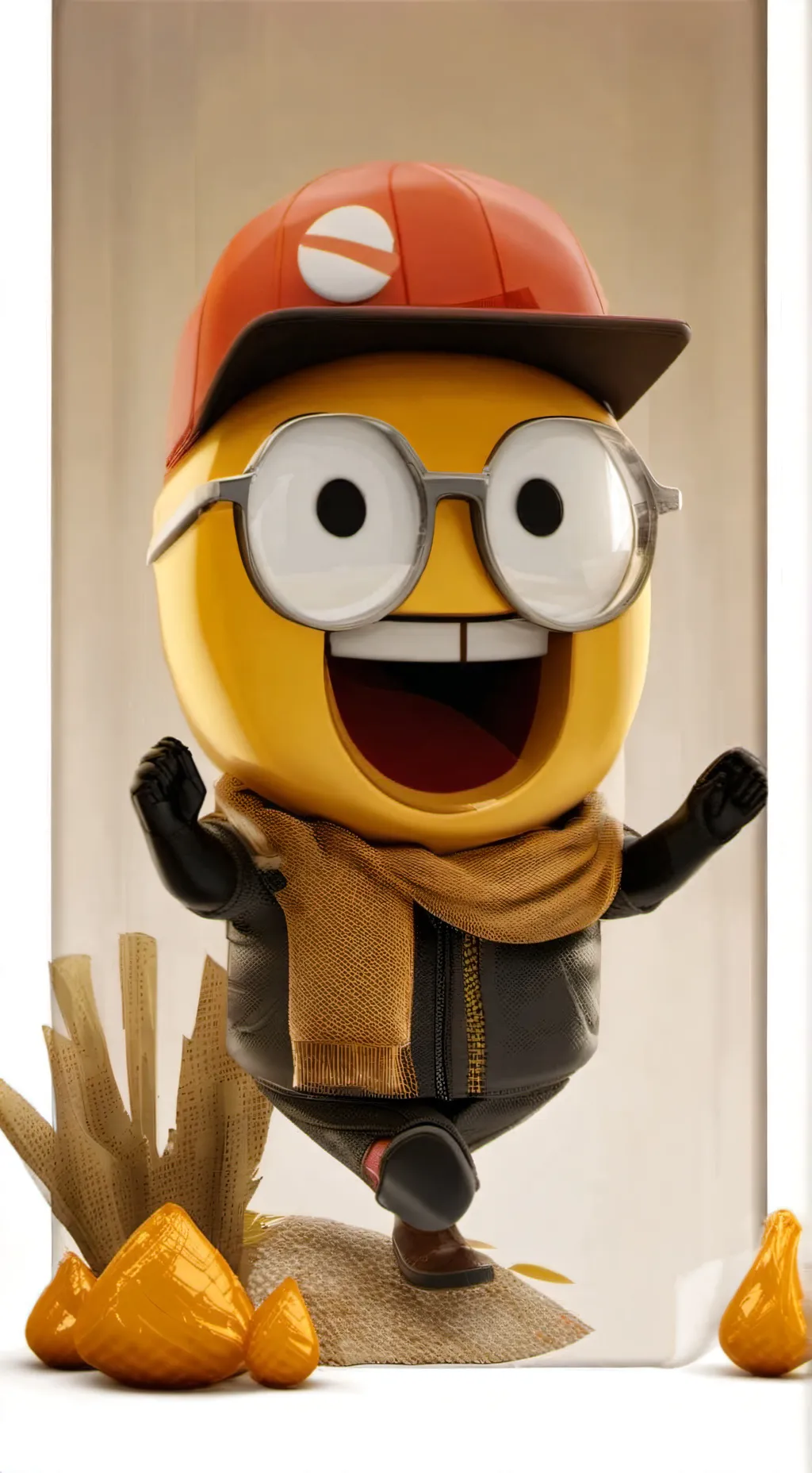 ai character: nerd background