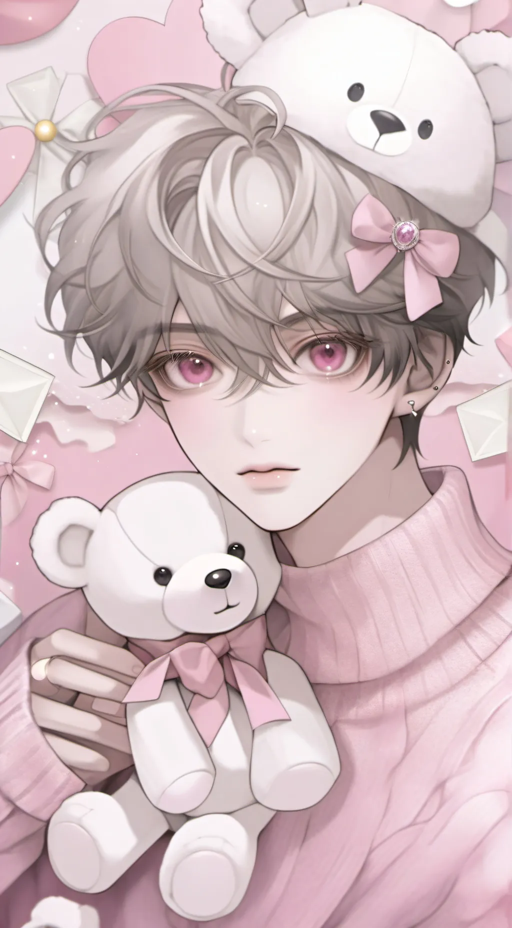 ai character: Teddy 🤗 background