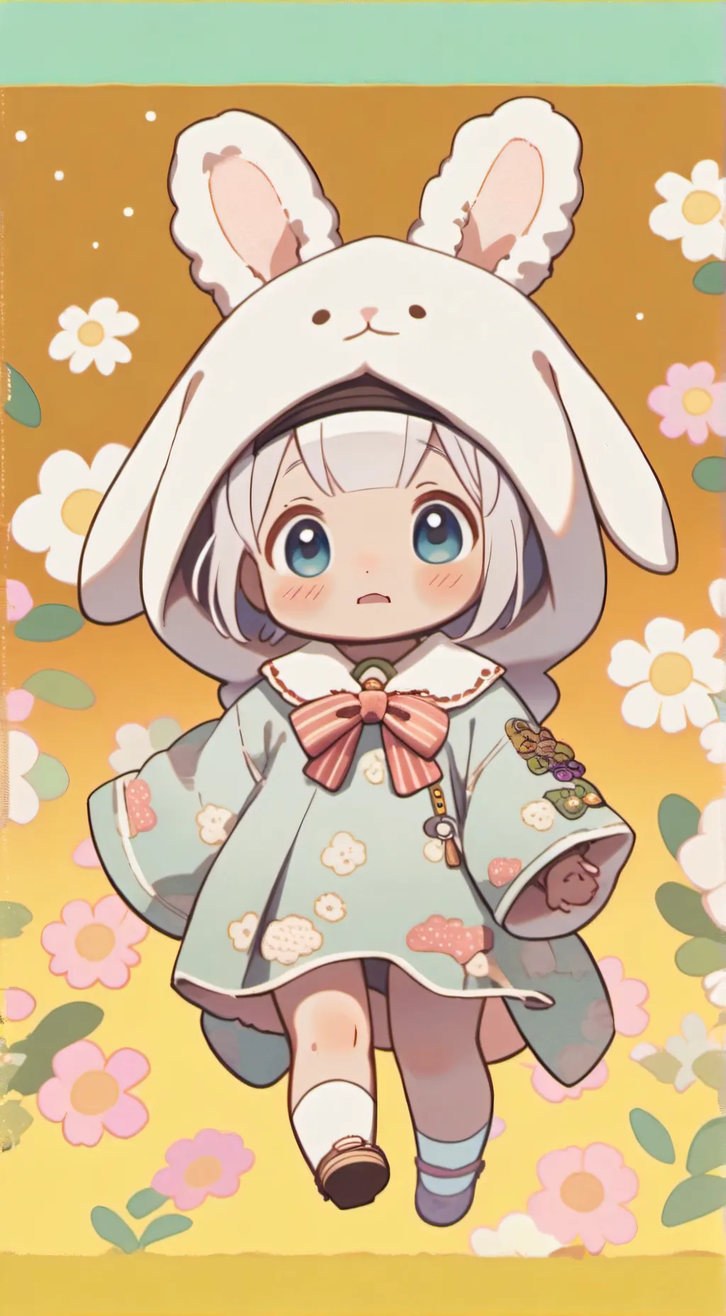 ai character: няшка! background