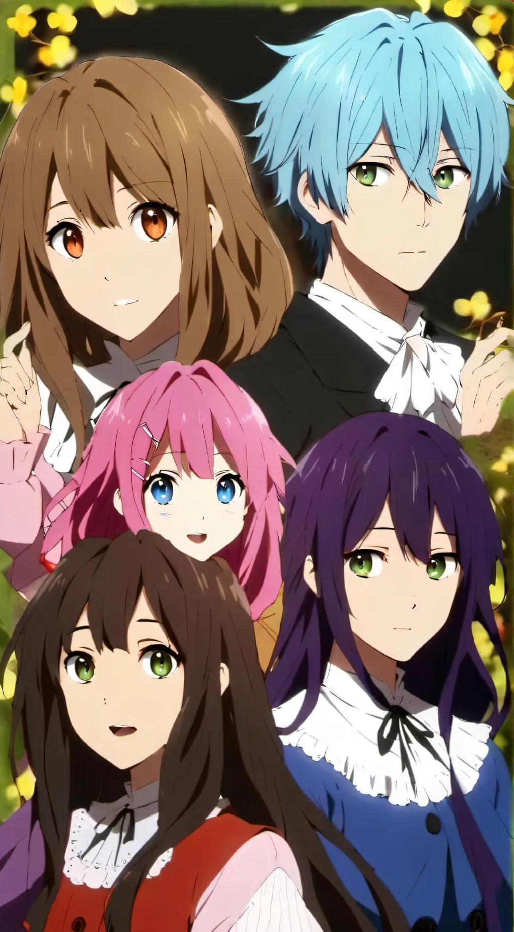 ai character: DDLC  background