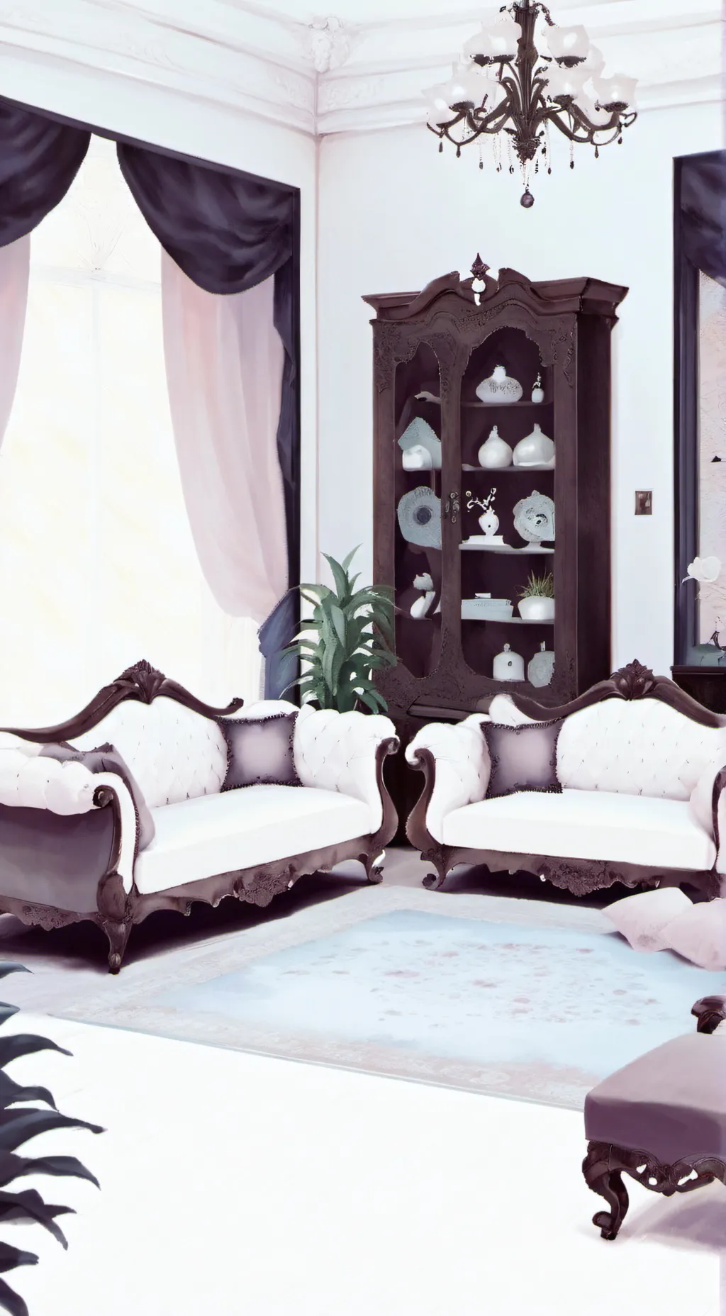 ai character: cousin visit background