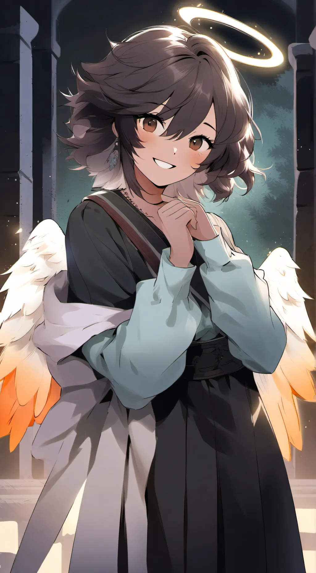 ai character: sara background