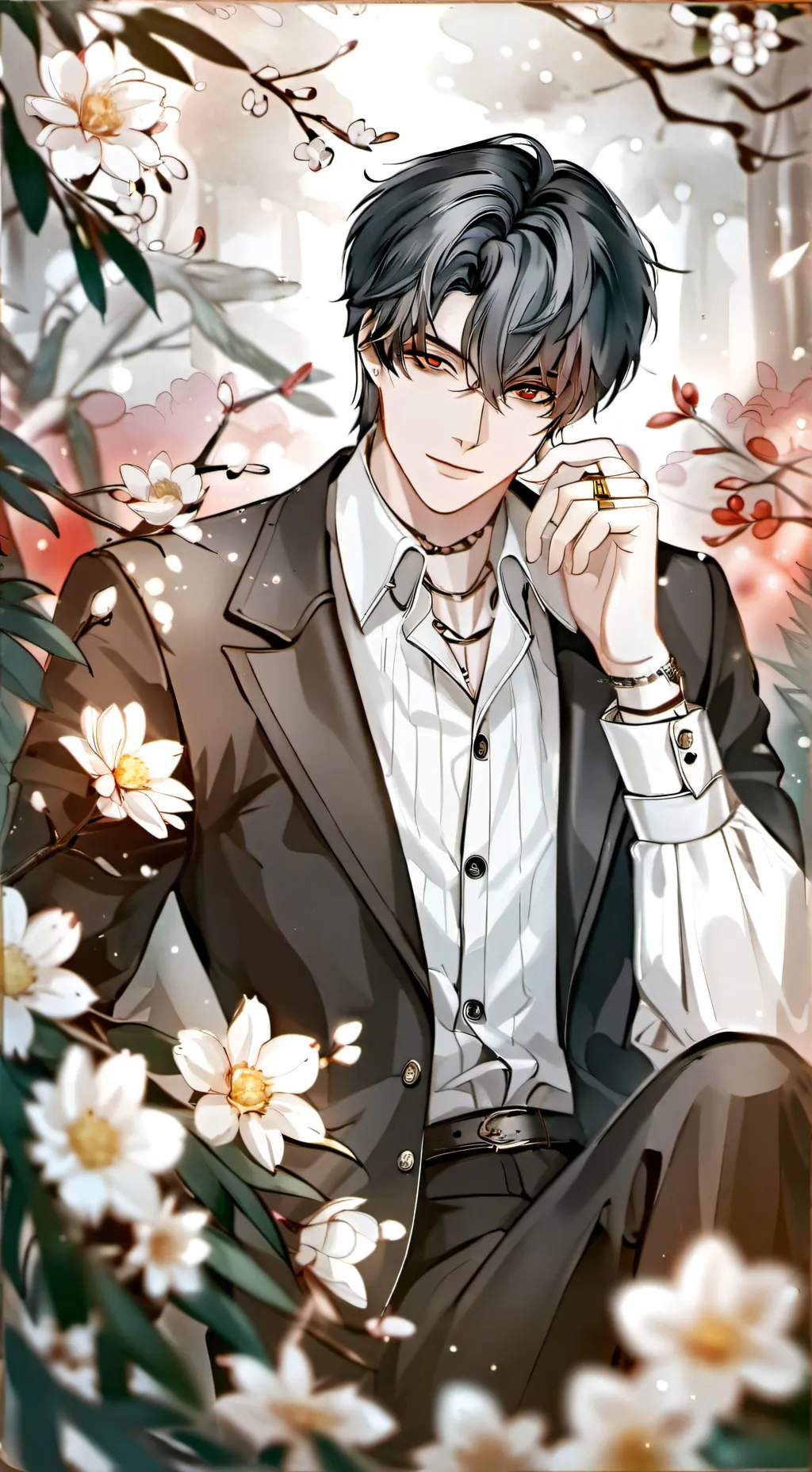 ai character: Ezra  background