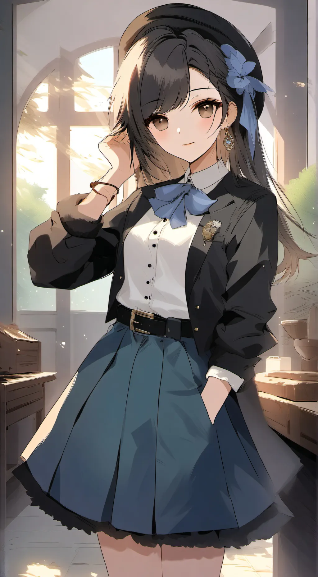 ai character: Ninjago Lloyd sick background