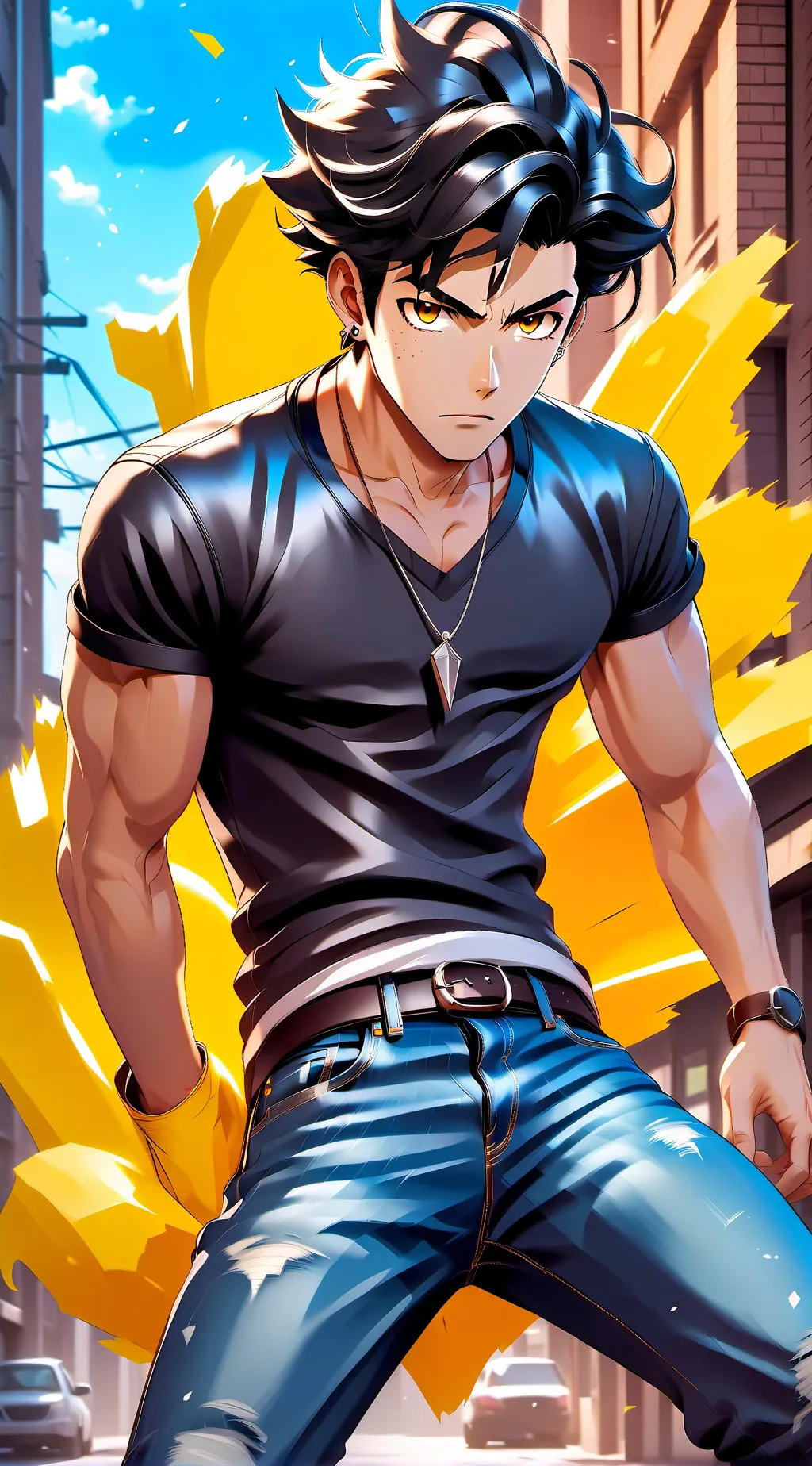 ai character: Jake background