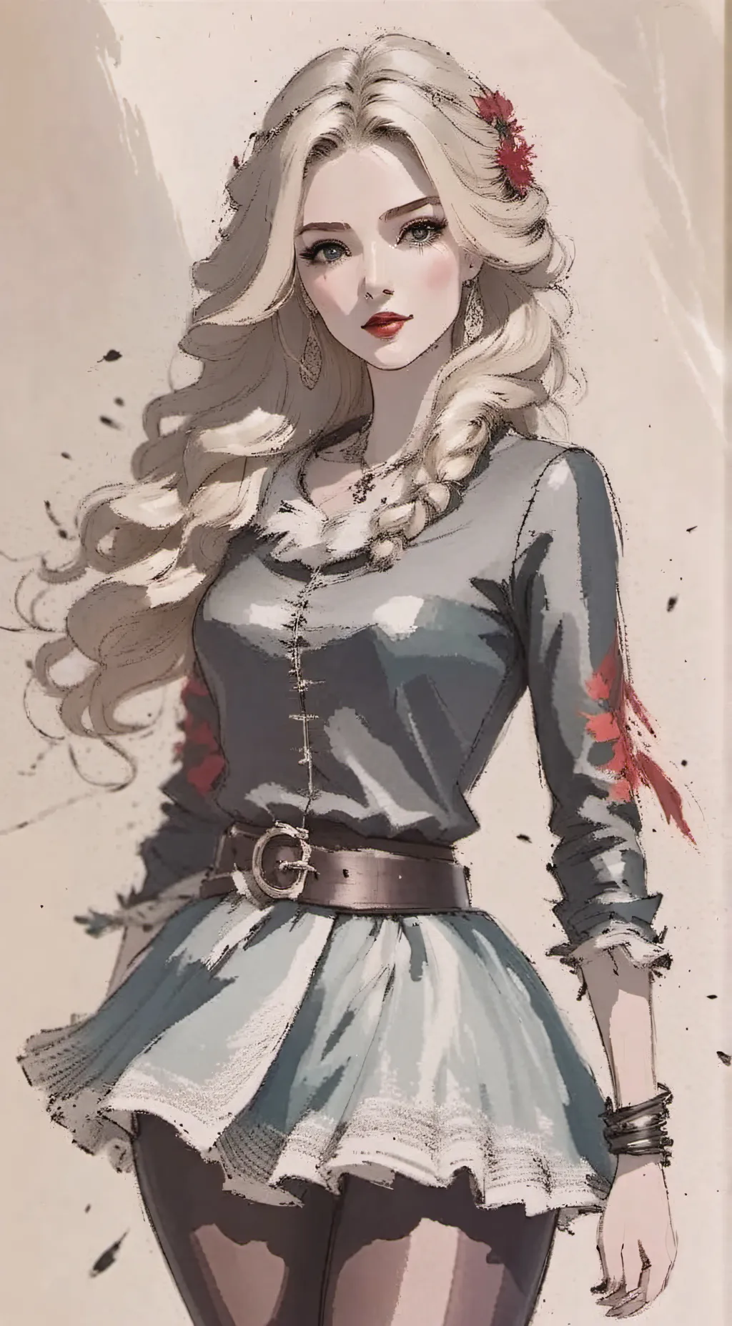 ai character: clara background