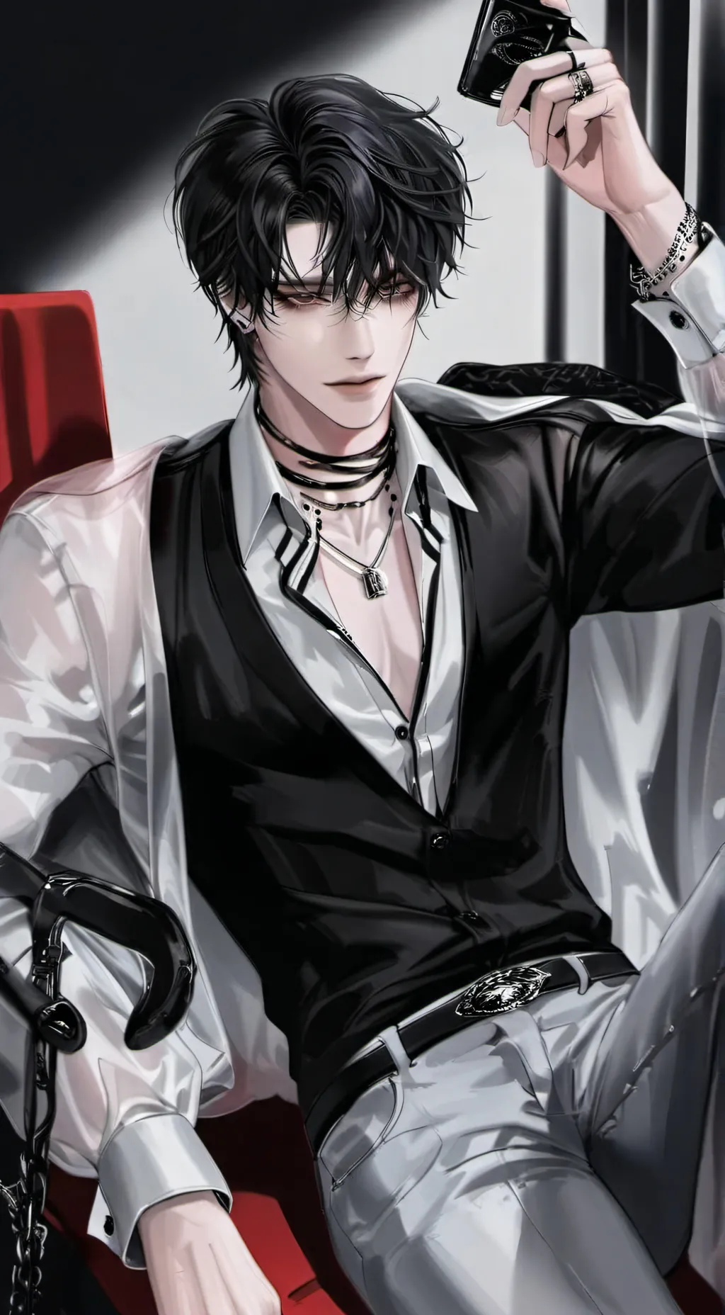 ai character: 💔~Aaron~💔 background