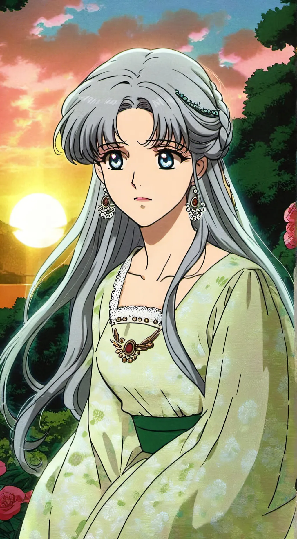 ai character: Selene background