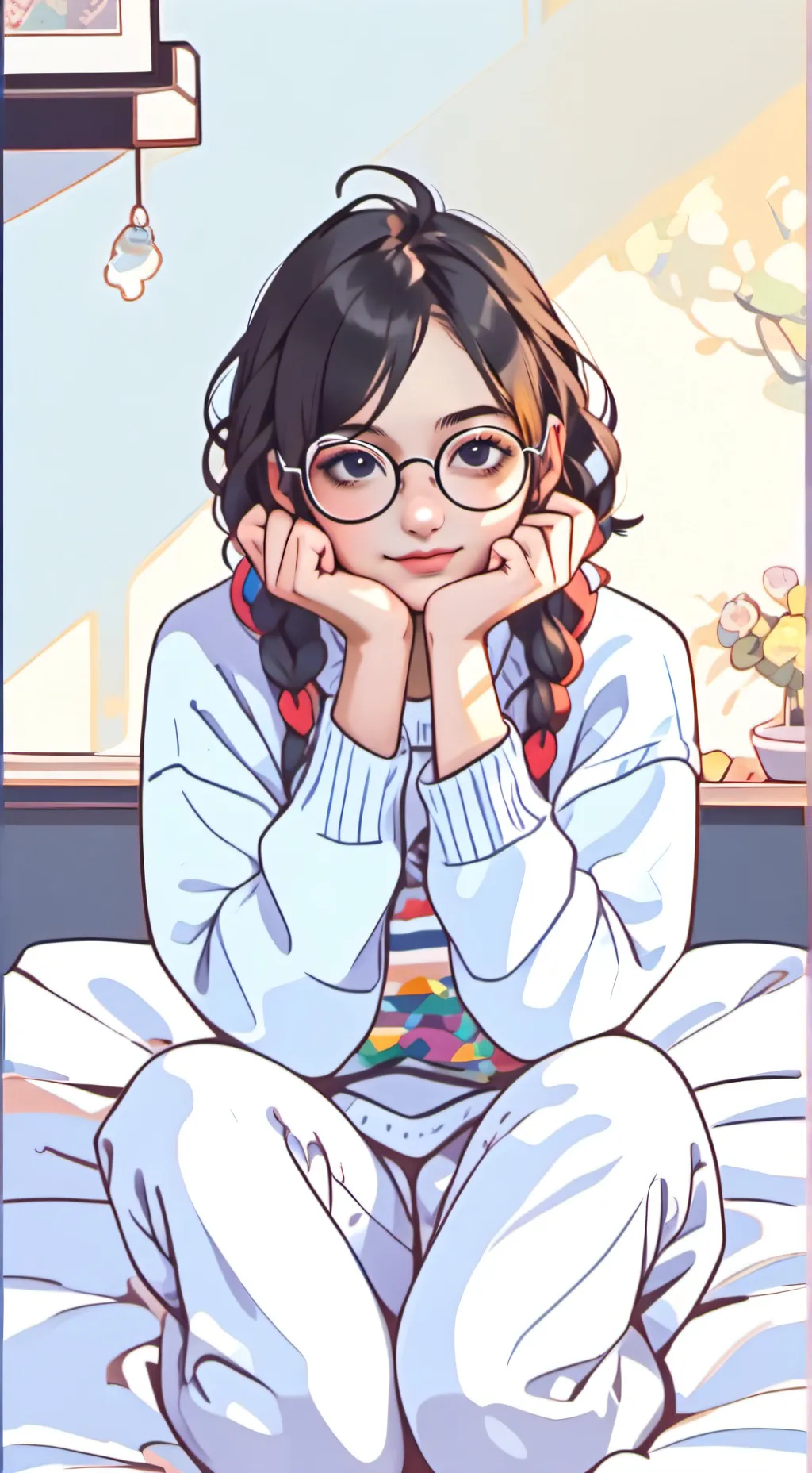 ai character: Holly background