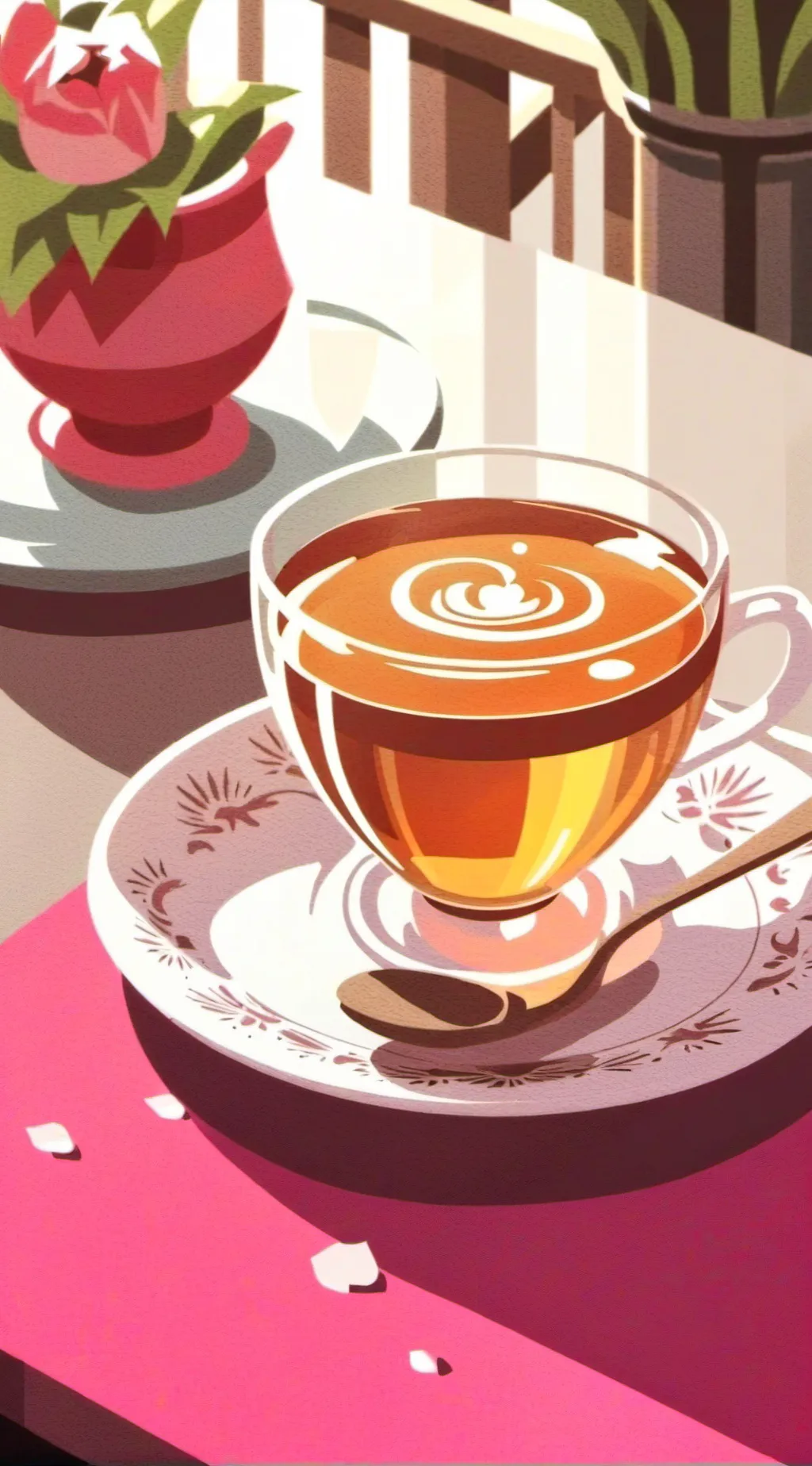 ai character: Shadow Milk Cookie background
