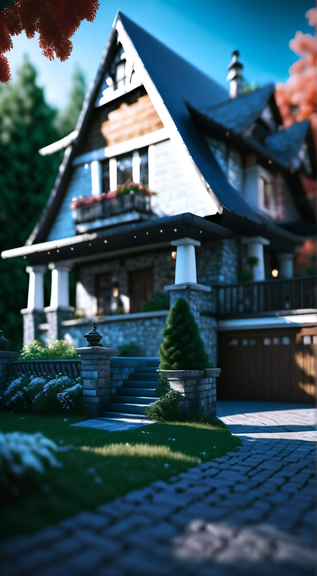 ai character: house background