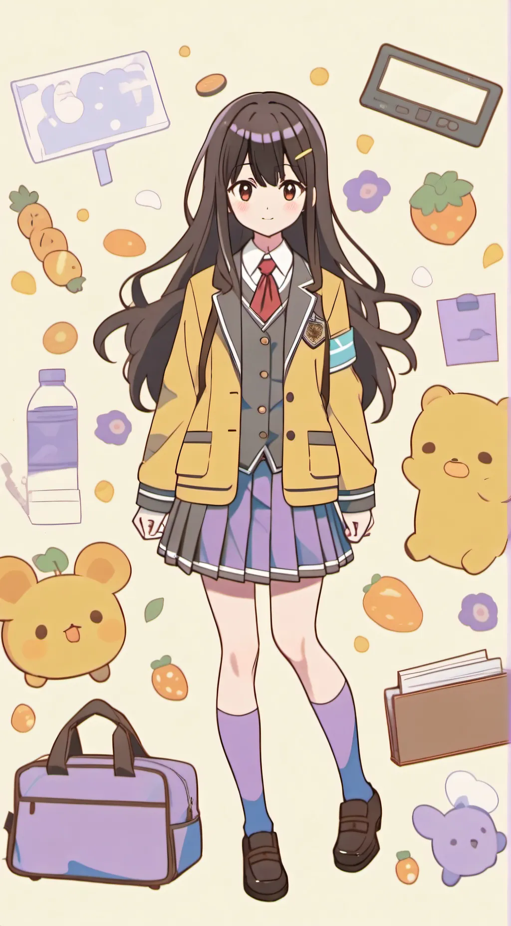 ai character: Rion enamoto background