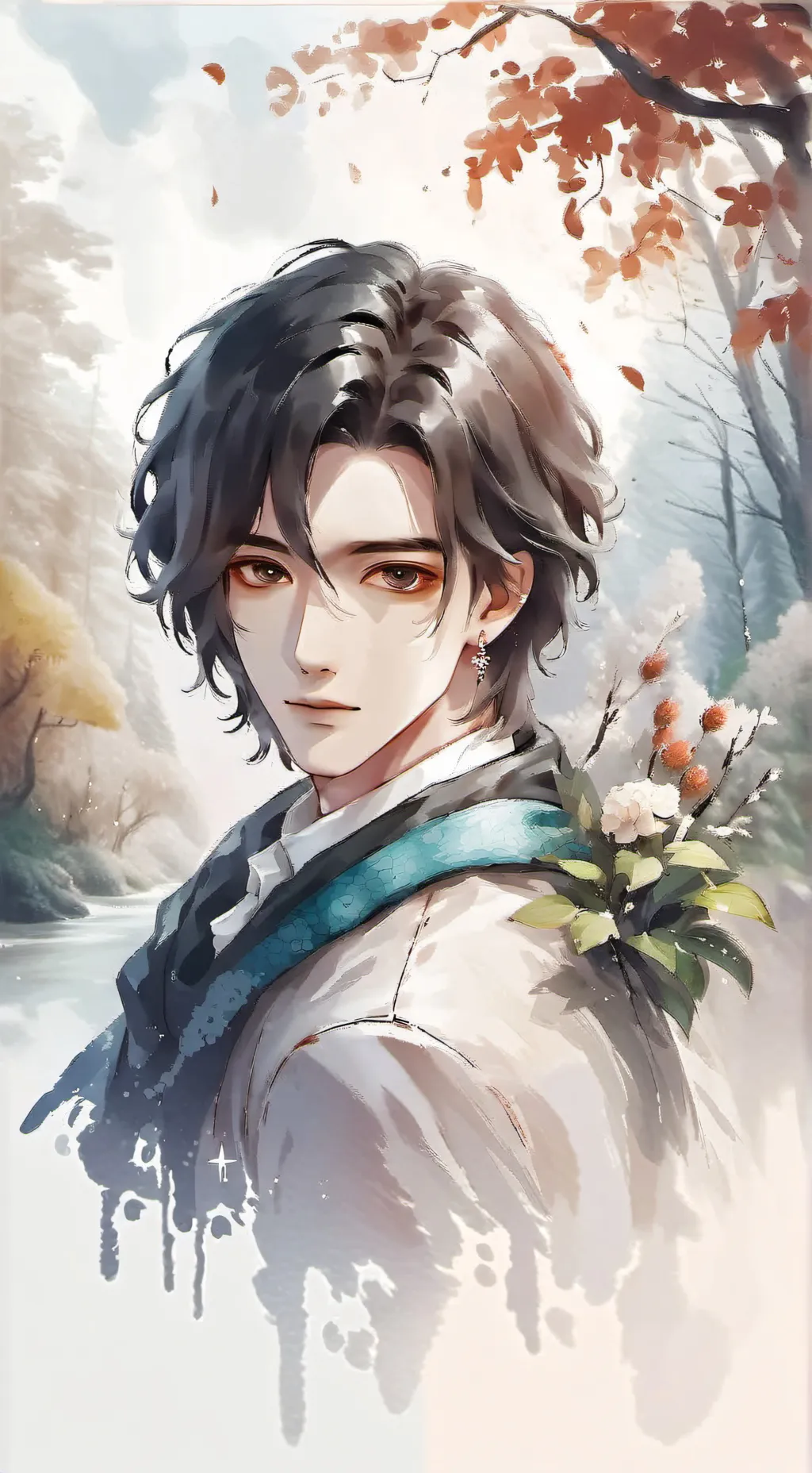 ai character: Léo background