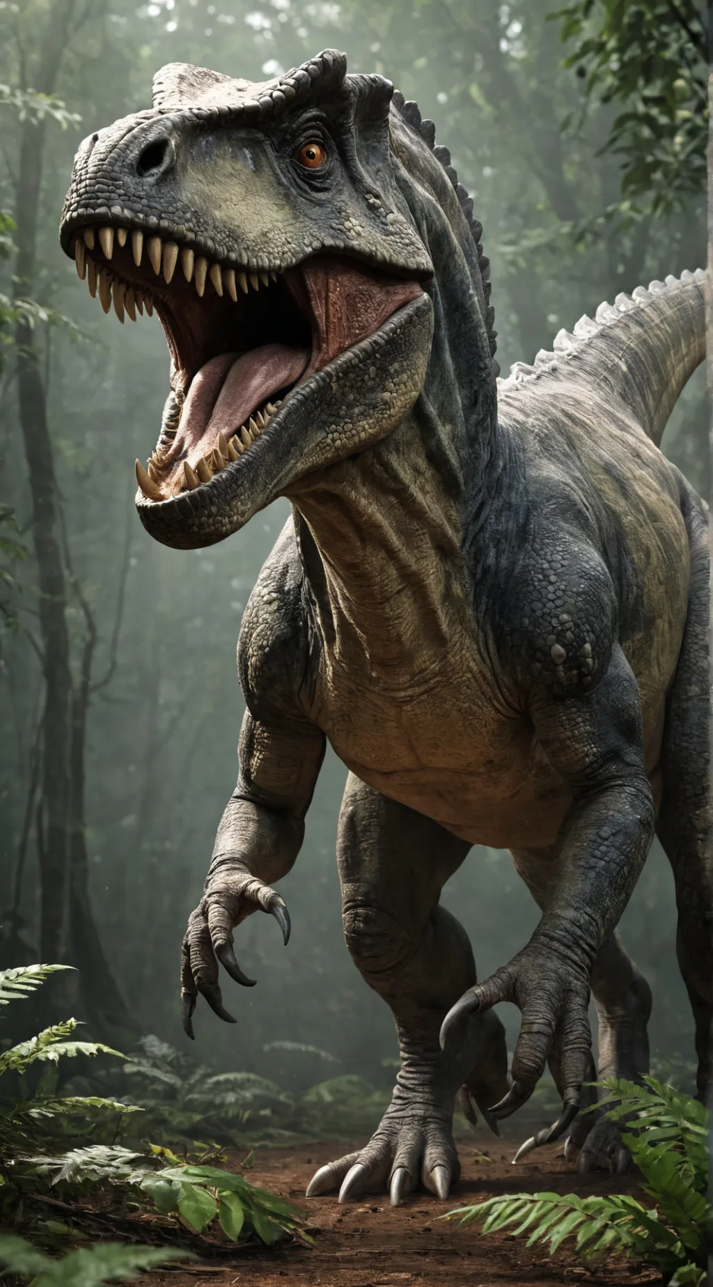 ai character: DINOSAUR ISLAND  background
