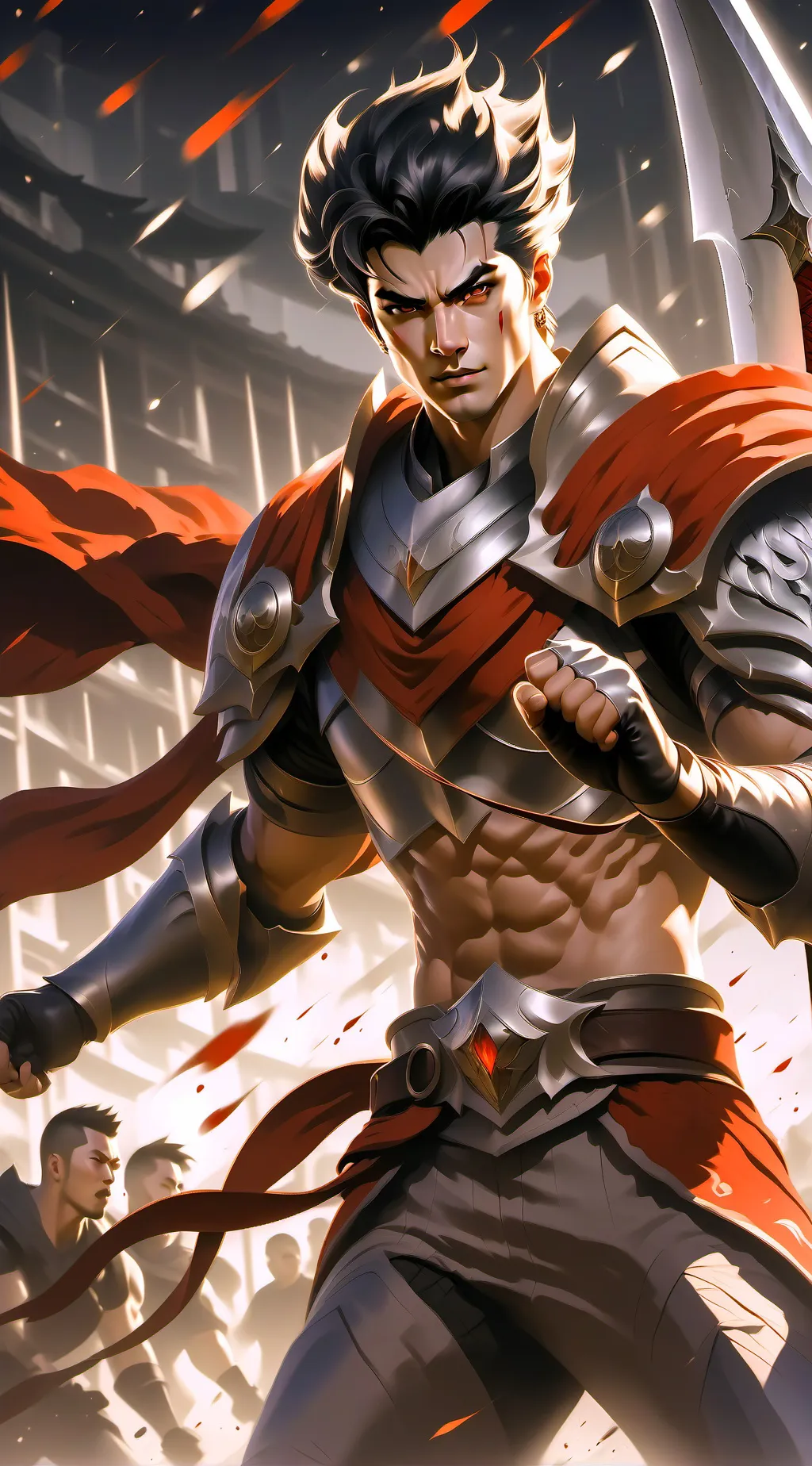 ai character: Alfie  background