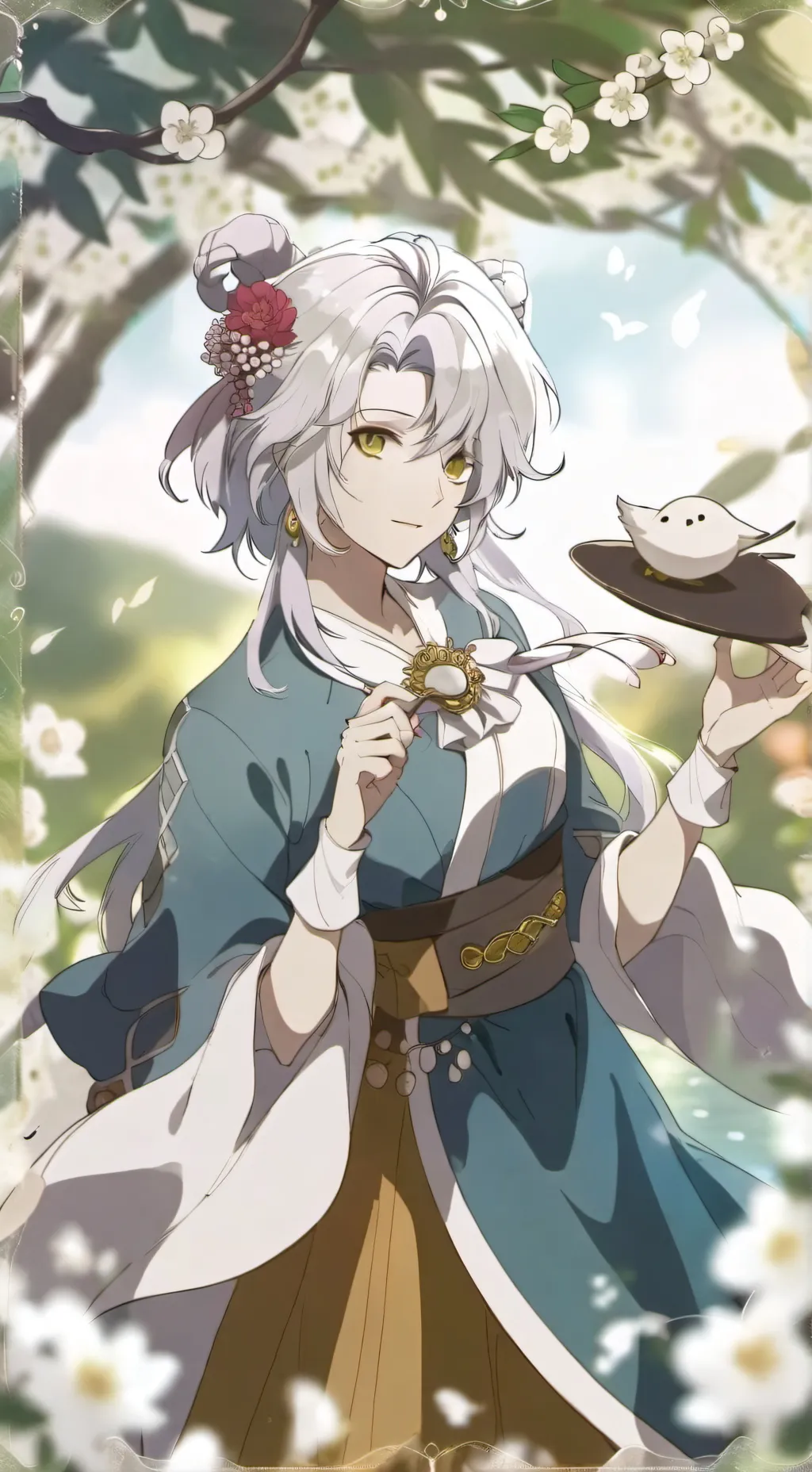 ai character: GRACE background
