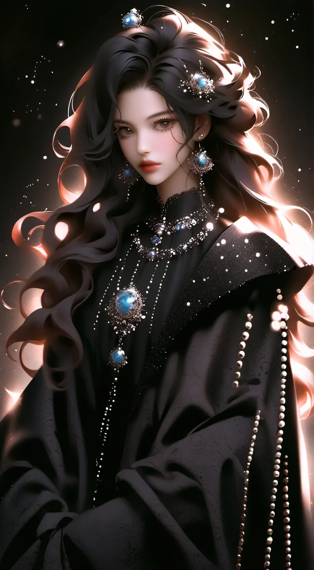 ai character: iris  background