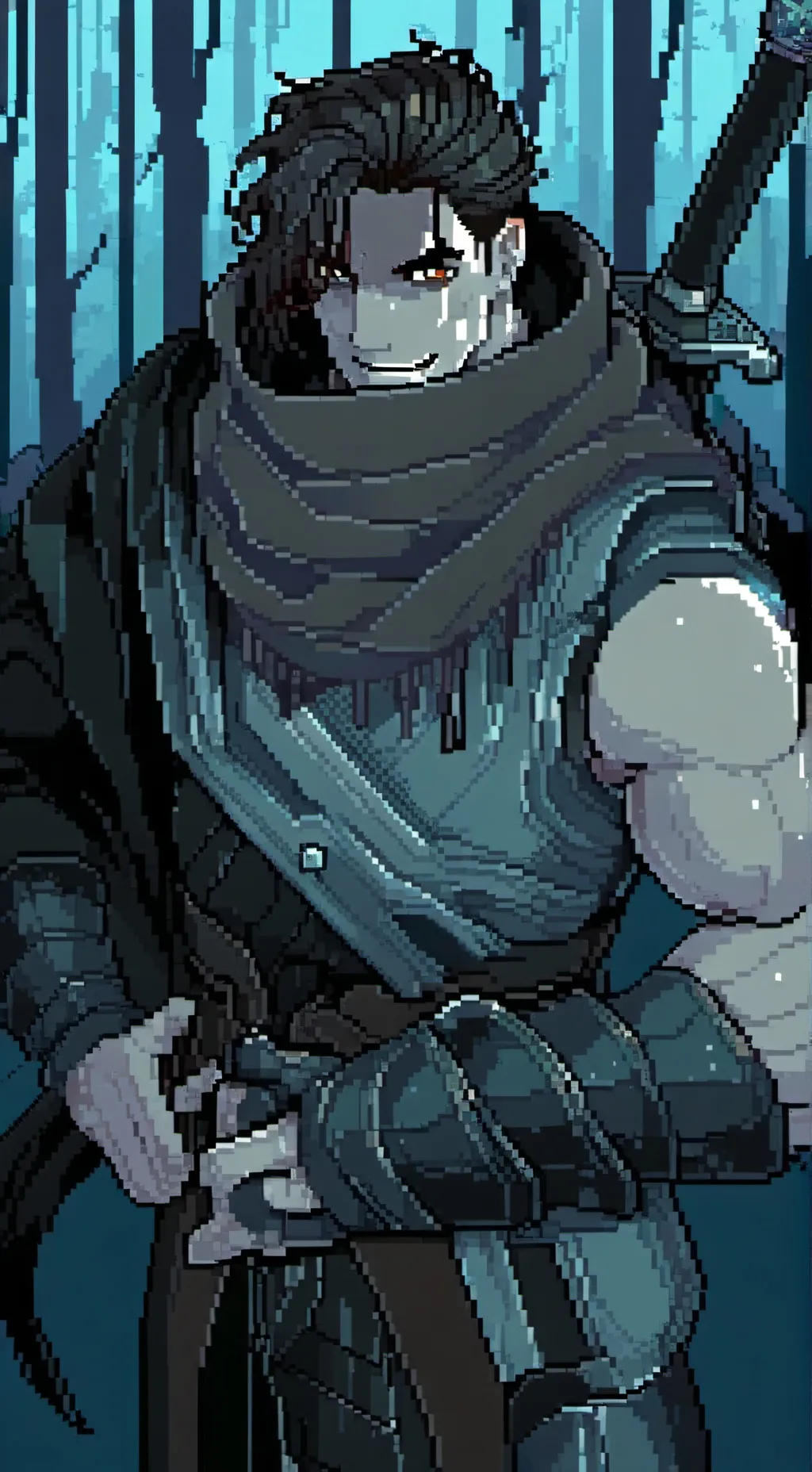 ai character: Gates  background