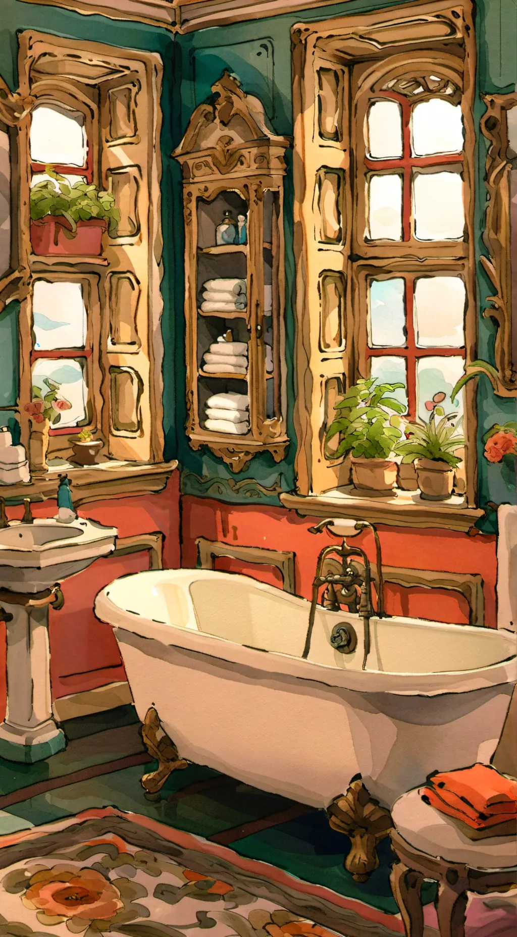 ai character: fpe shower background