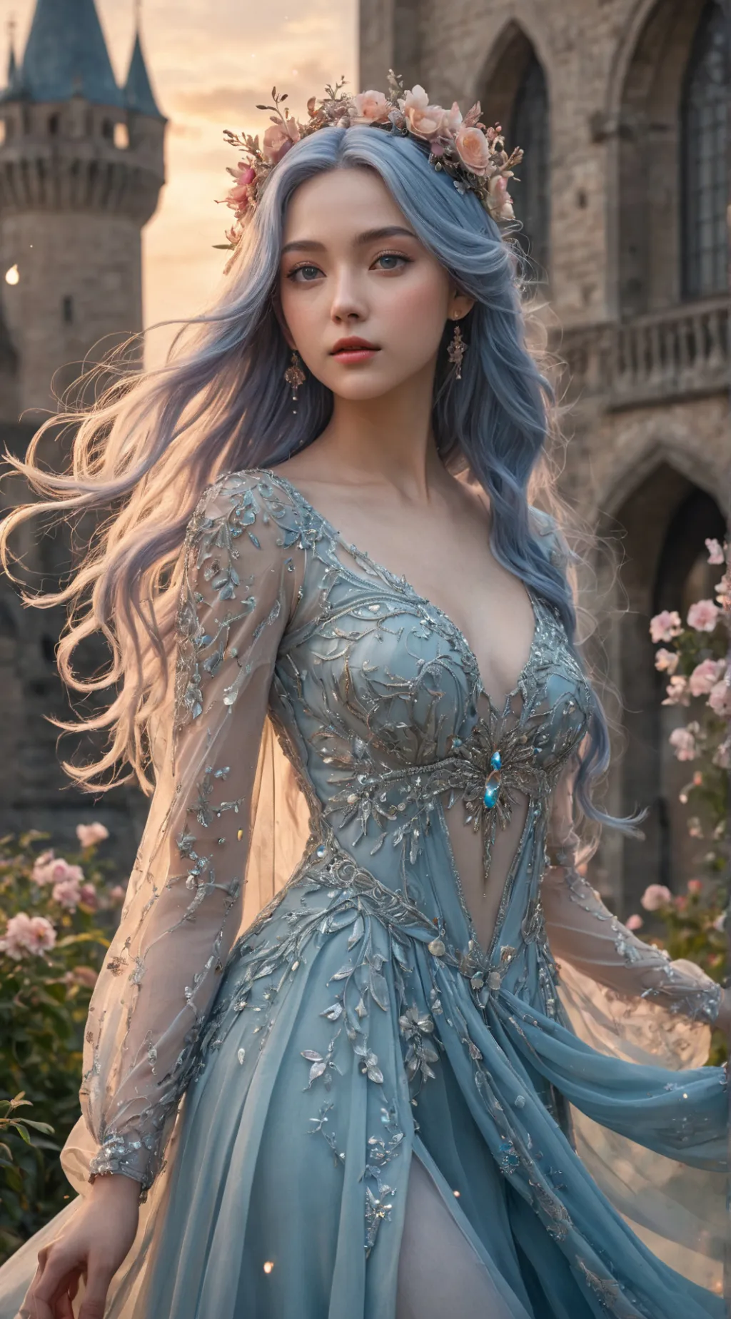 ai character: Princess Liora 💓 background