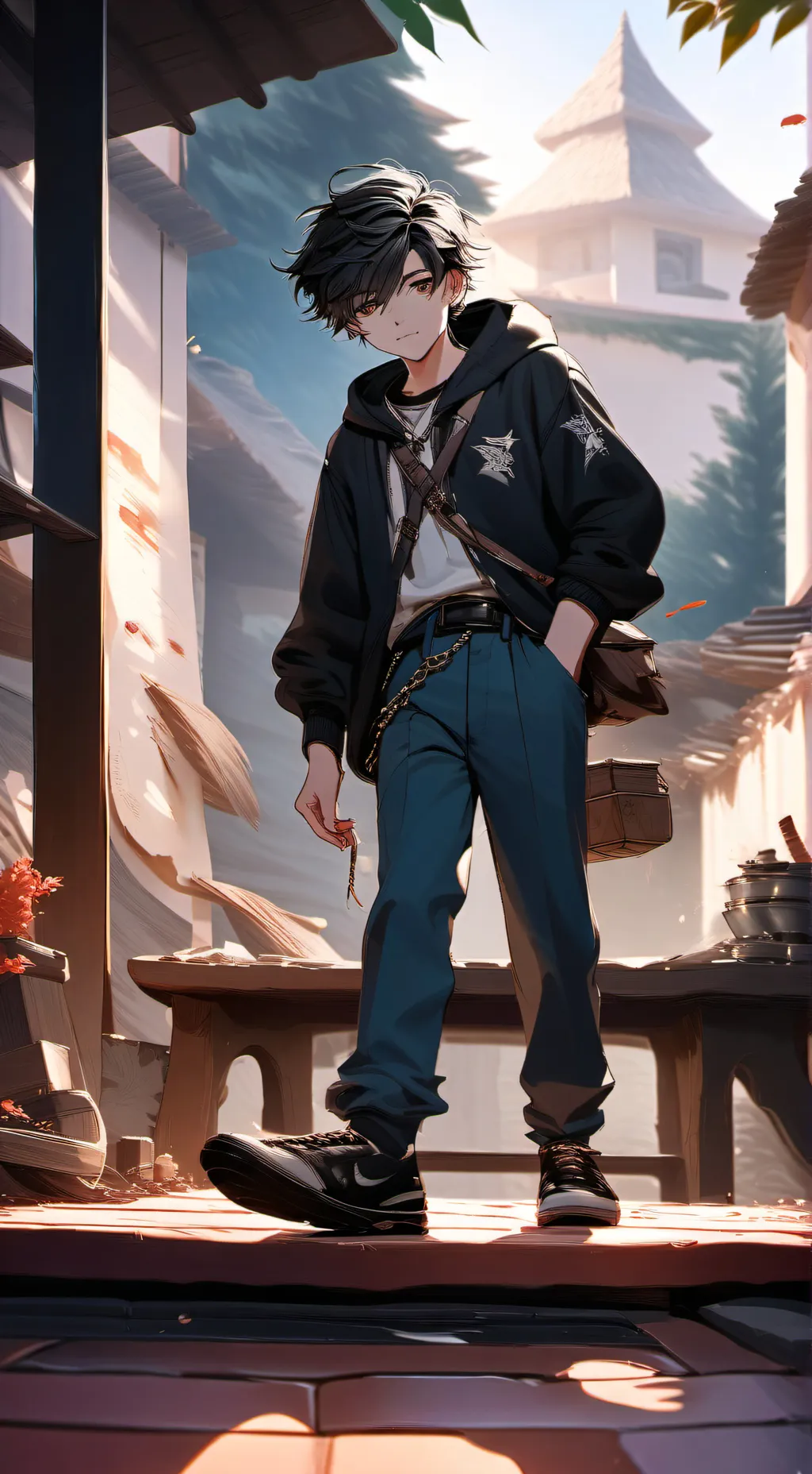 ai character: Jake background