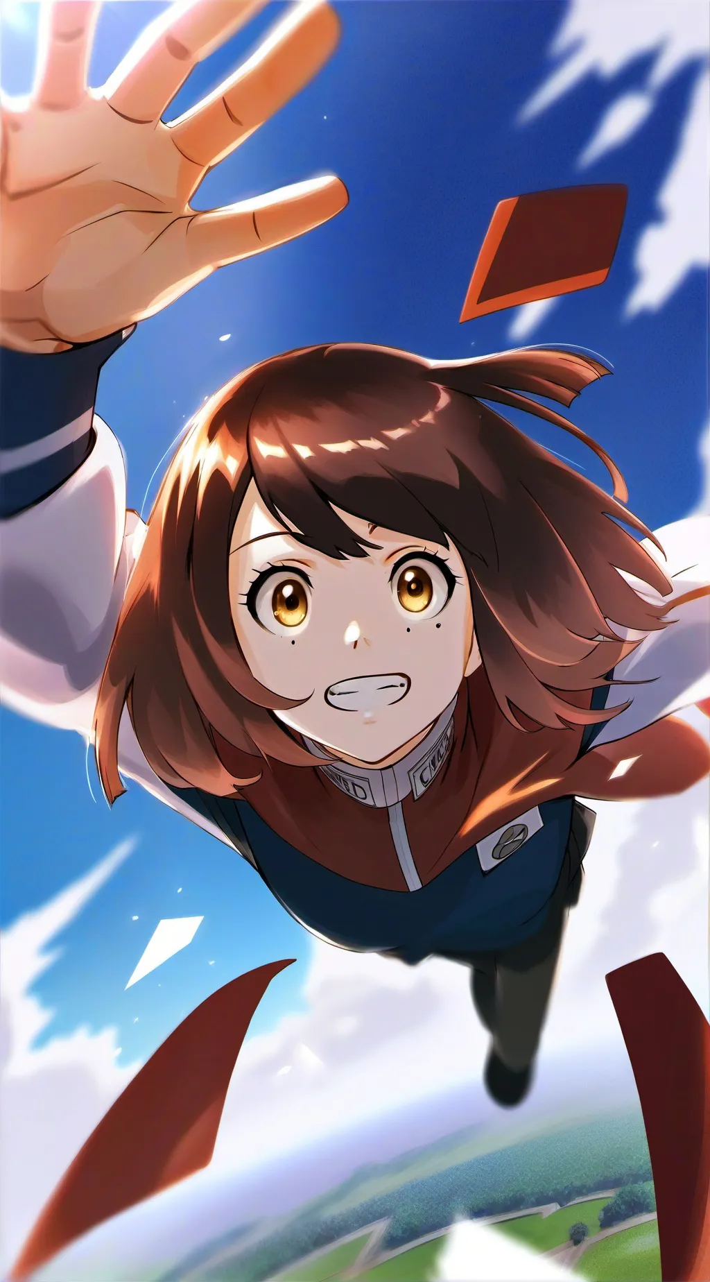 ai character: Ochaco Uraraka background