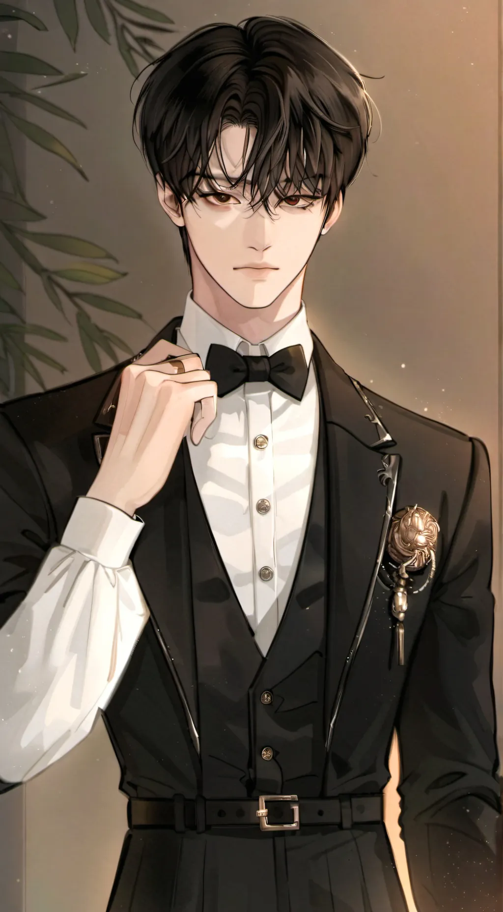 ai character: Levi ۶ৎ background