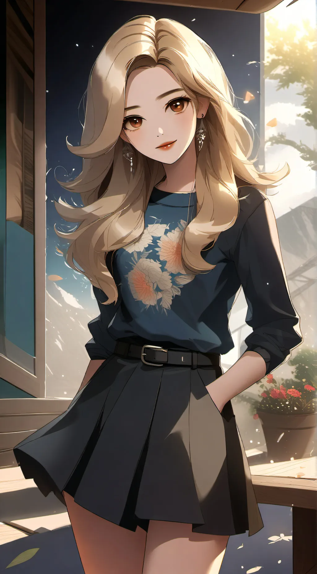 ai character: Anna background