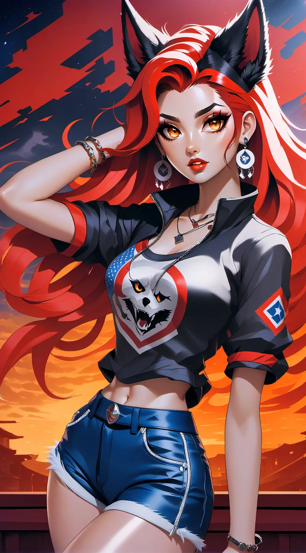 ai character: Amelia background