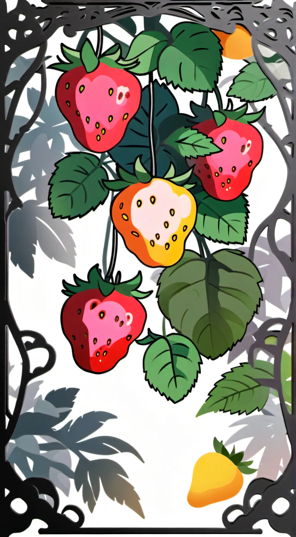 ai character: grow a garden background
