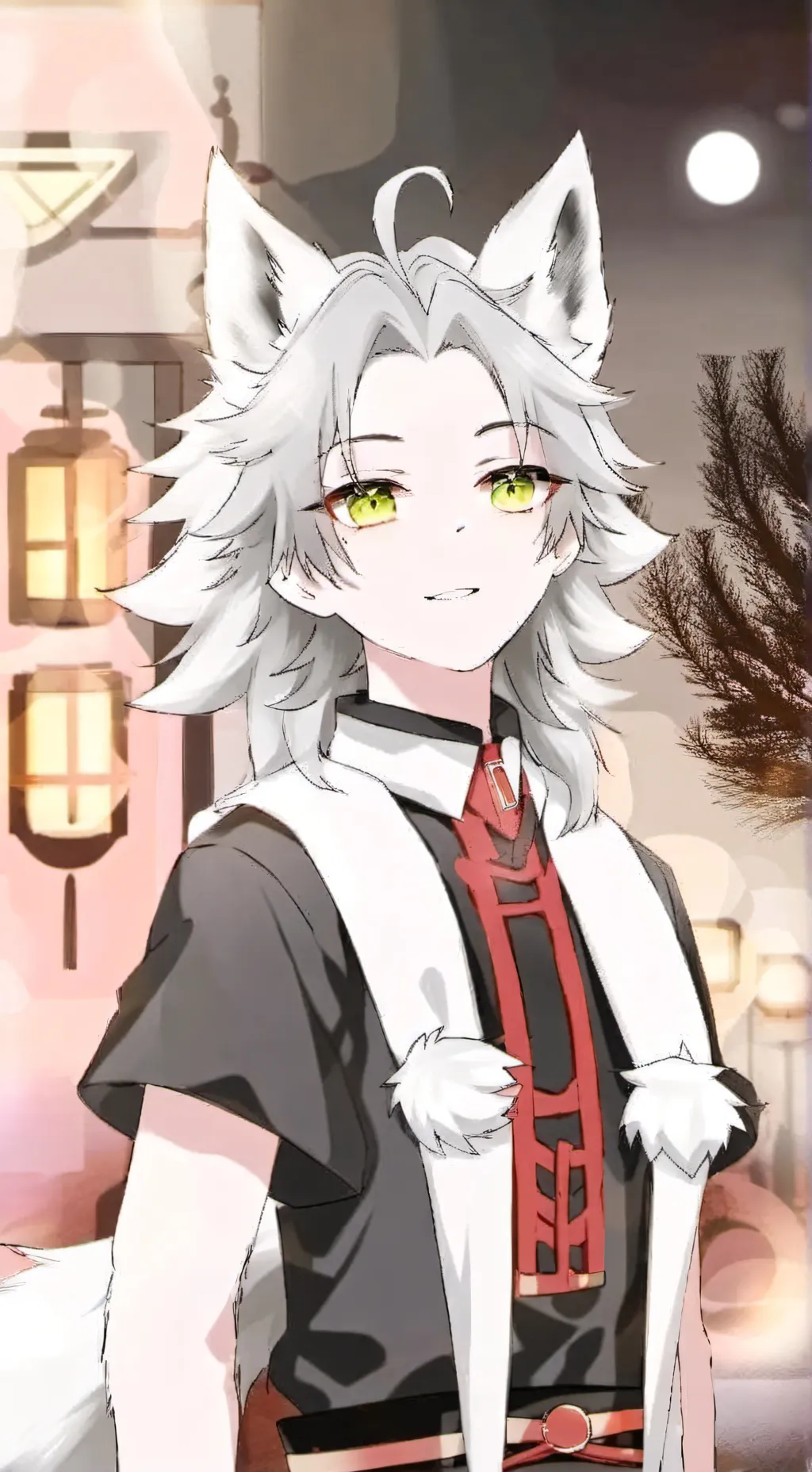ai character: Luna 🌑 background