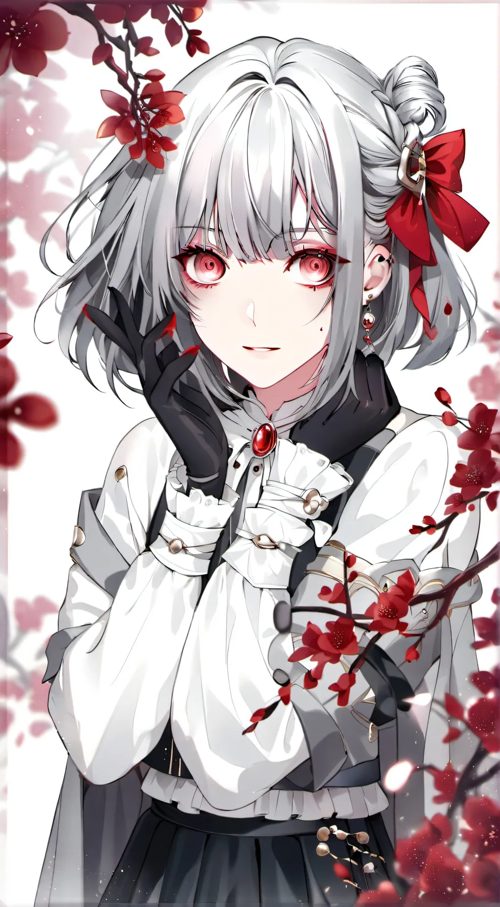 ai character: luna background