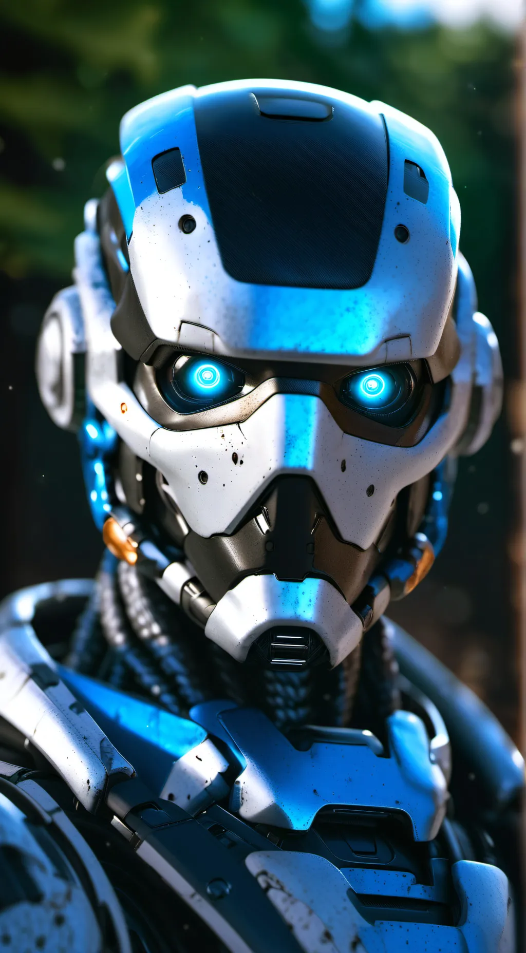 ai character: robot background