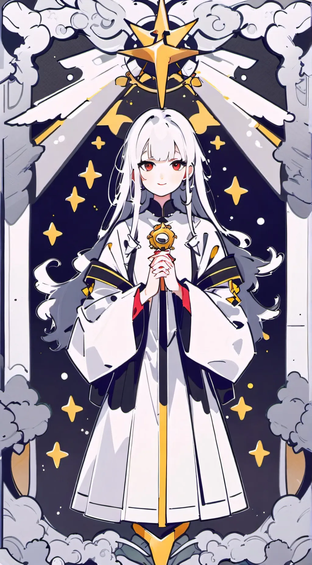ai character: ciudad bebé  background
