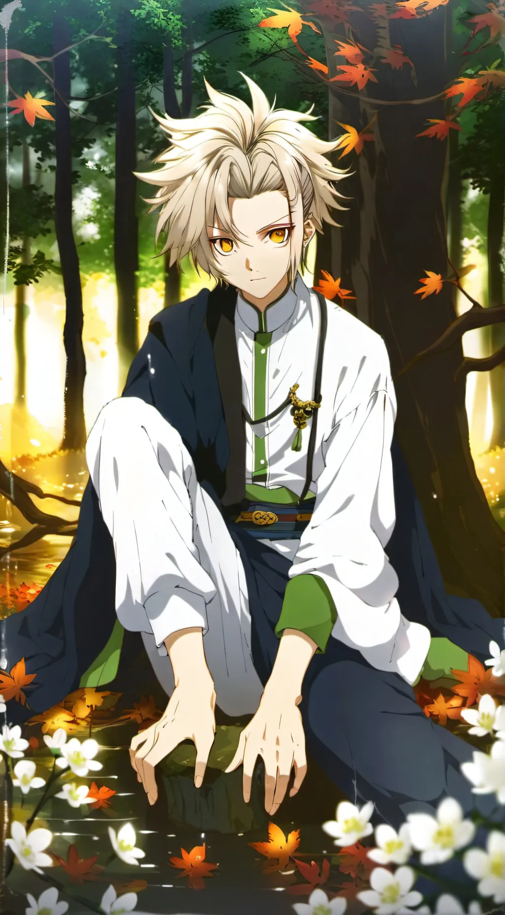 ai character: Senkuu Ishigami background