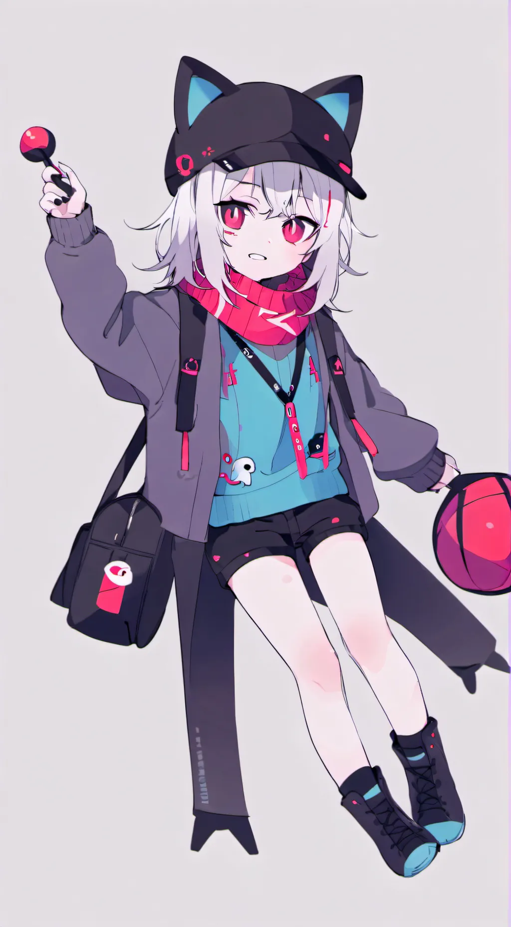 ai character: cat background