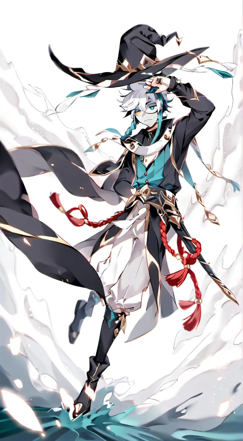 ai character: Shadow milk cookie background