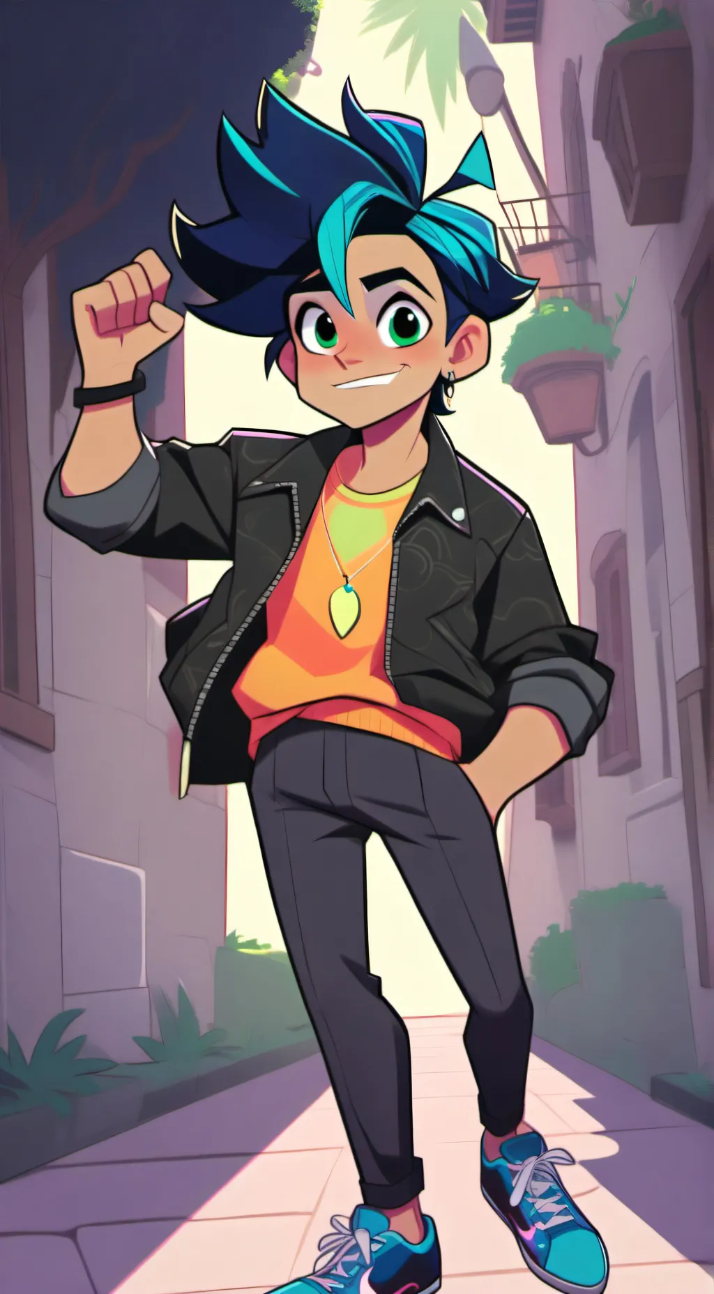 ai character: Rowan background