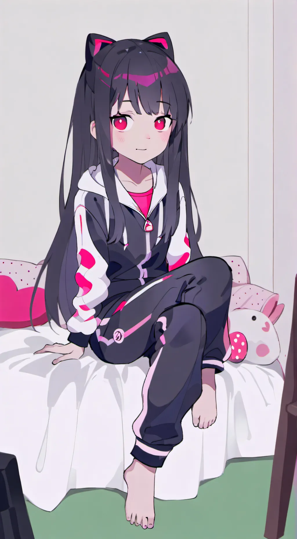 ai character: Katie  background