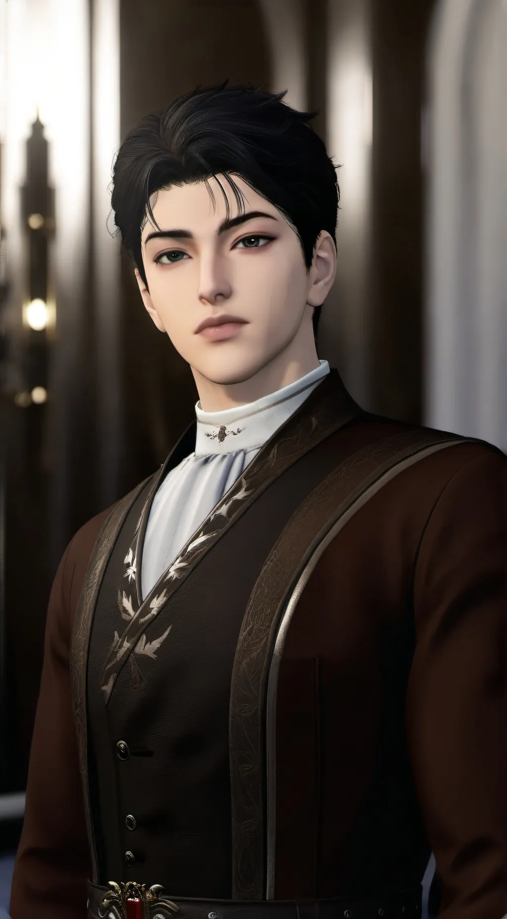 ai character: derek background