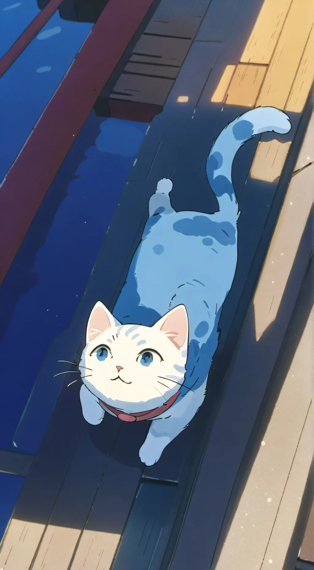 ai character: Nyan background
