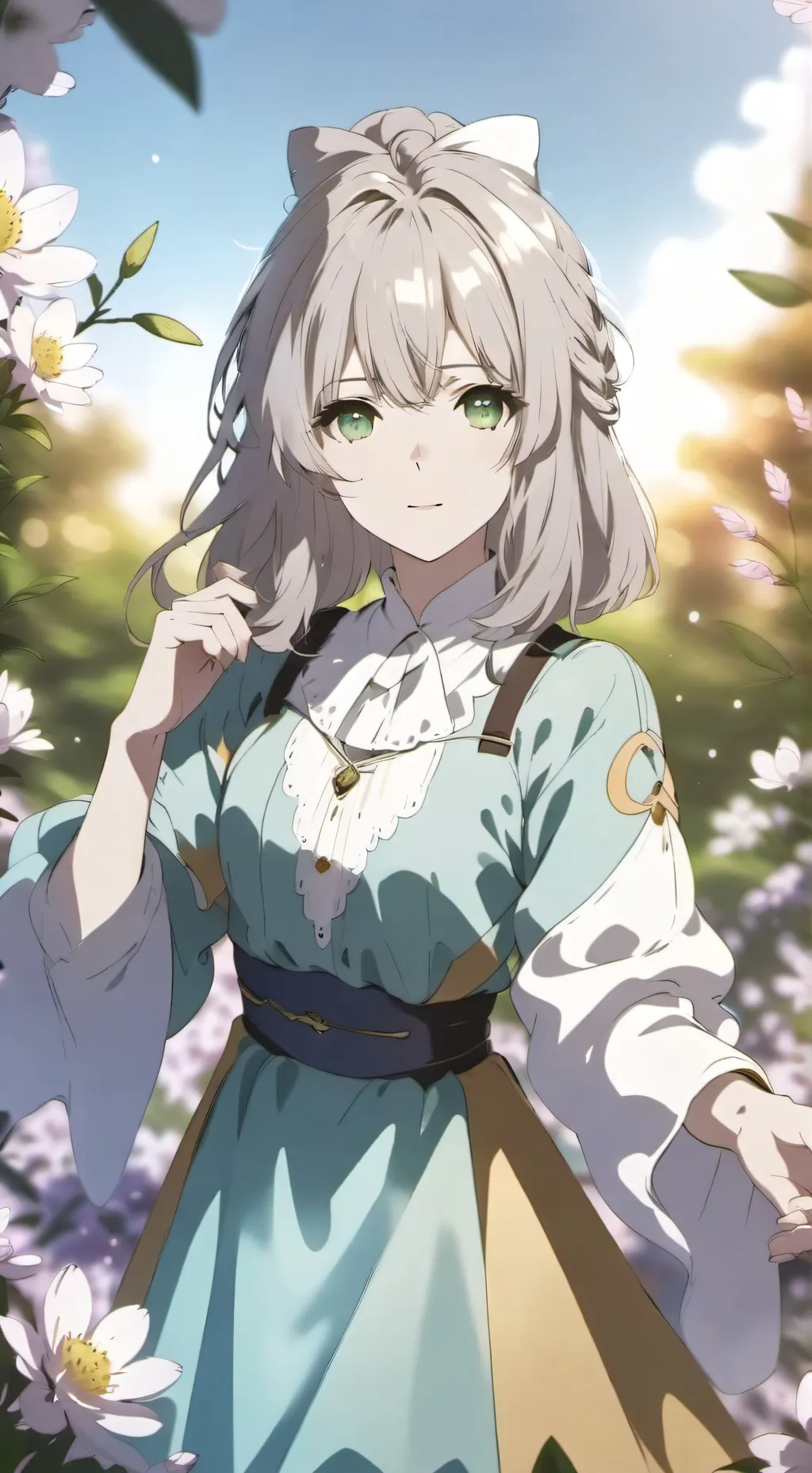 ai character: kitty background