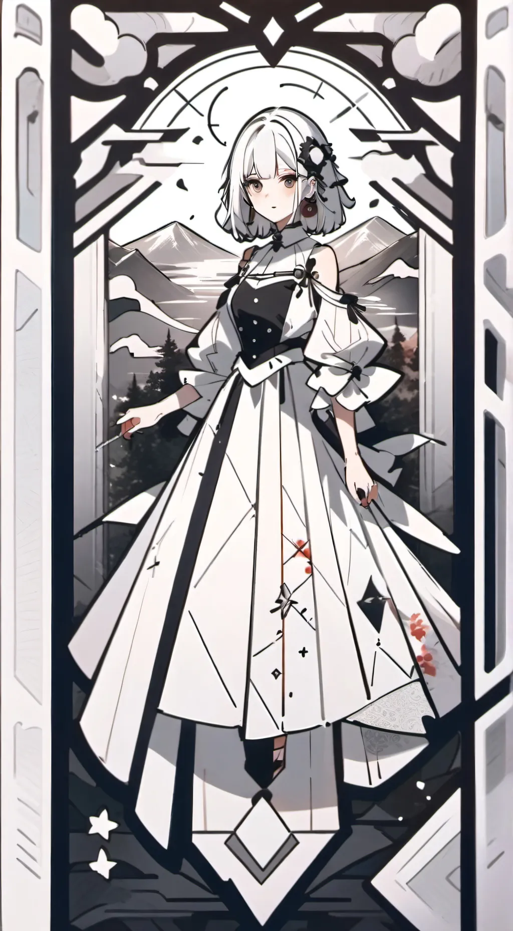 ai character: 🥳tu amiga🫨 background