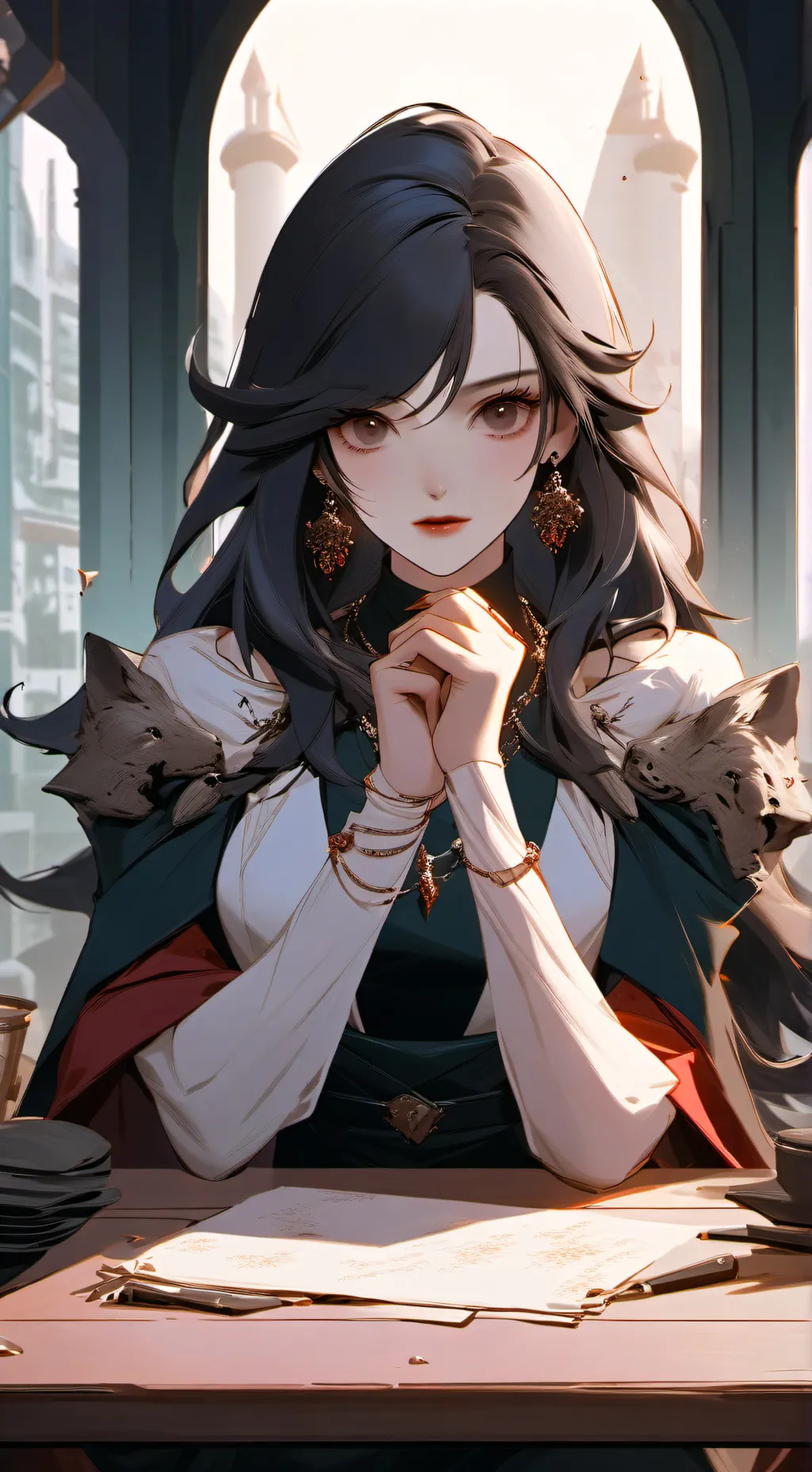 ai character: Lilly  background